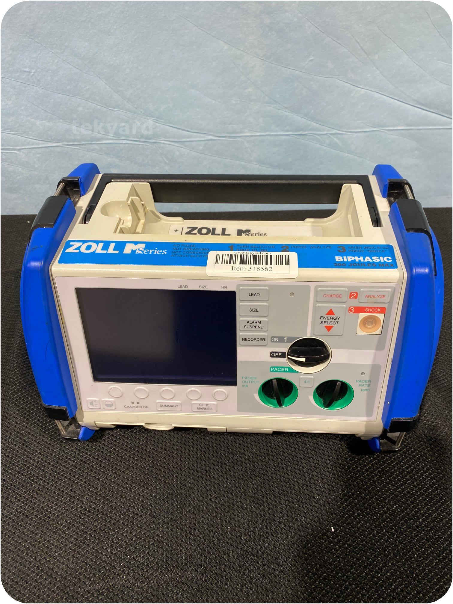 tekyard, LLC. 318562Zoll M Series Biphasic 200 Joules Max Defibrillator