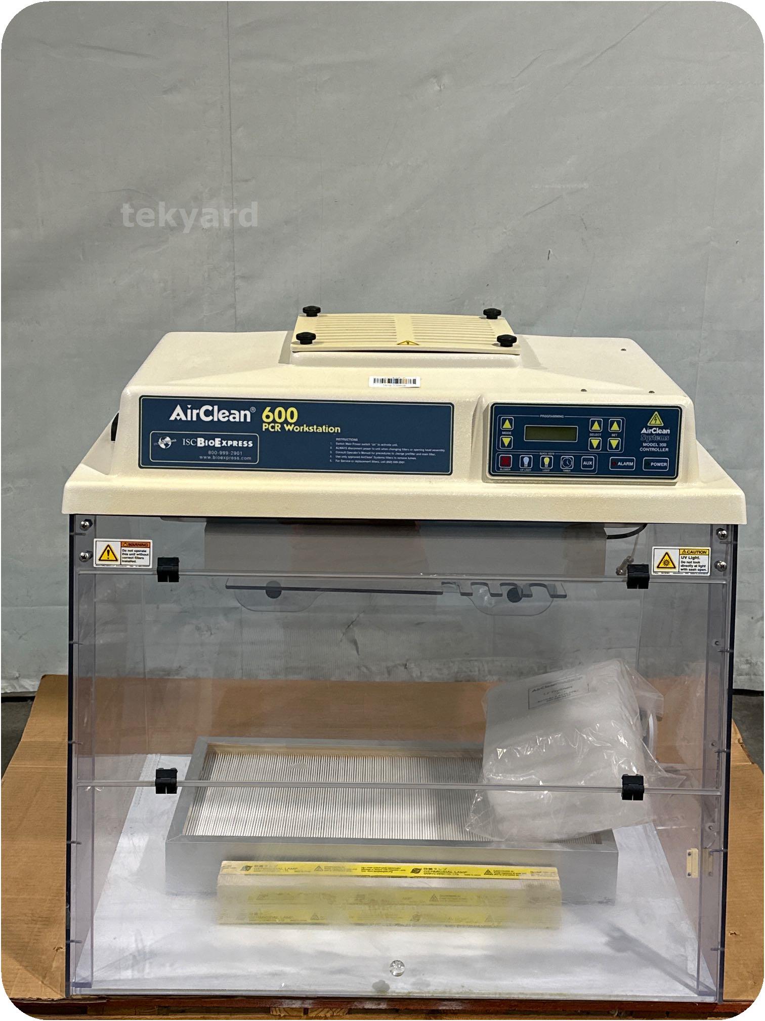 tekyard, LLC. 320806AirClean Systems 600 PCR Workstation