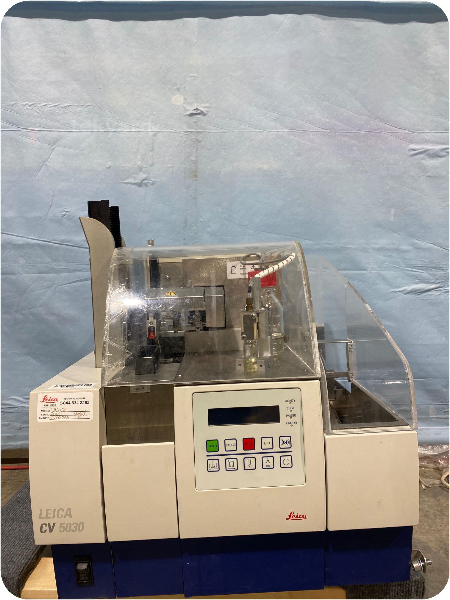 tekyard, LLC. 322641Leica CV5030 Fully Automated Glass Coverslipper