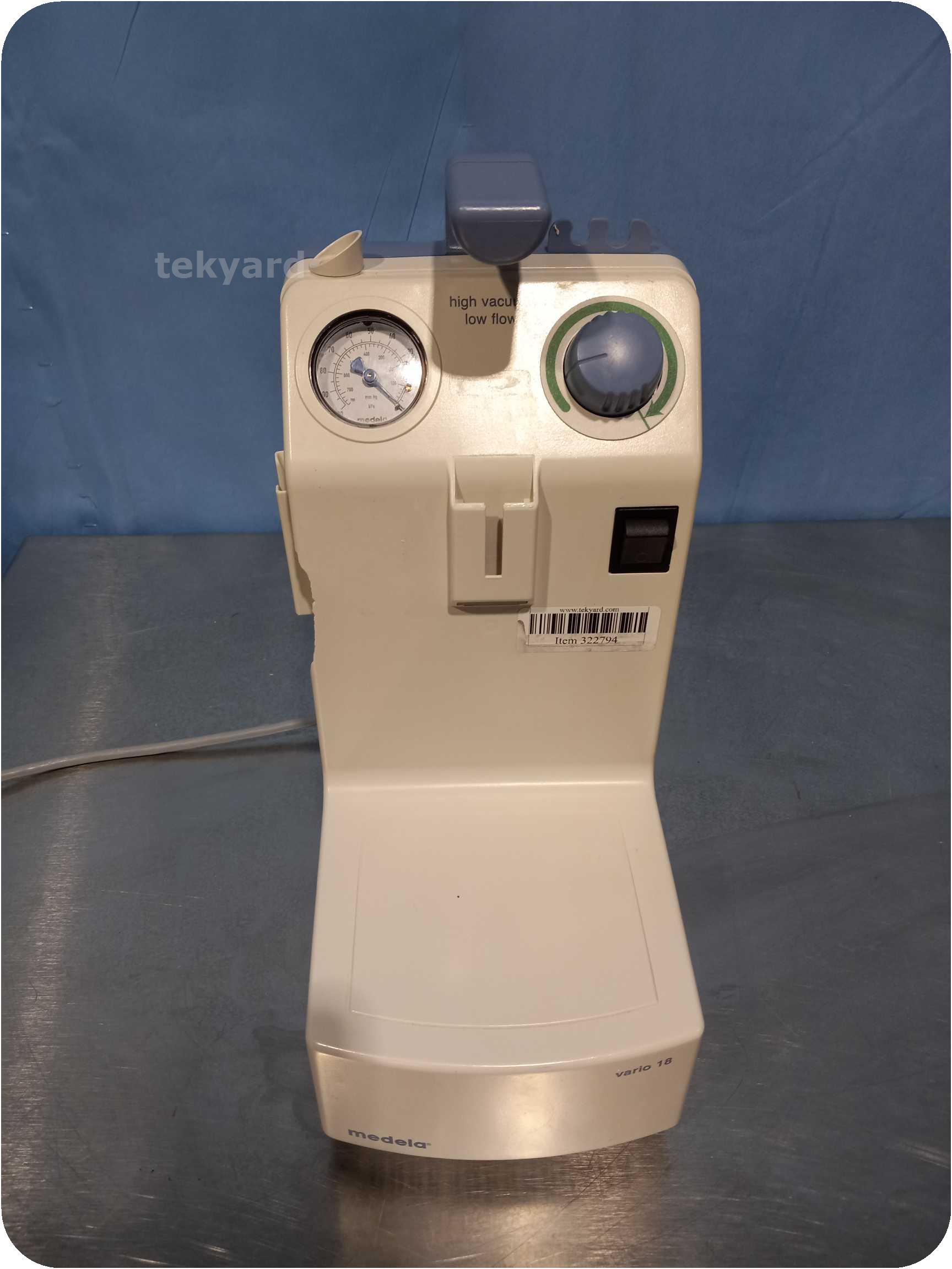 tekyard, LLC. 322794Medela Vario 18 Portable Suction Pump