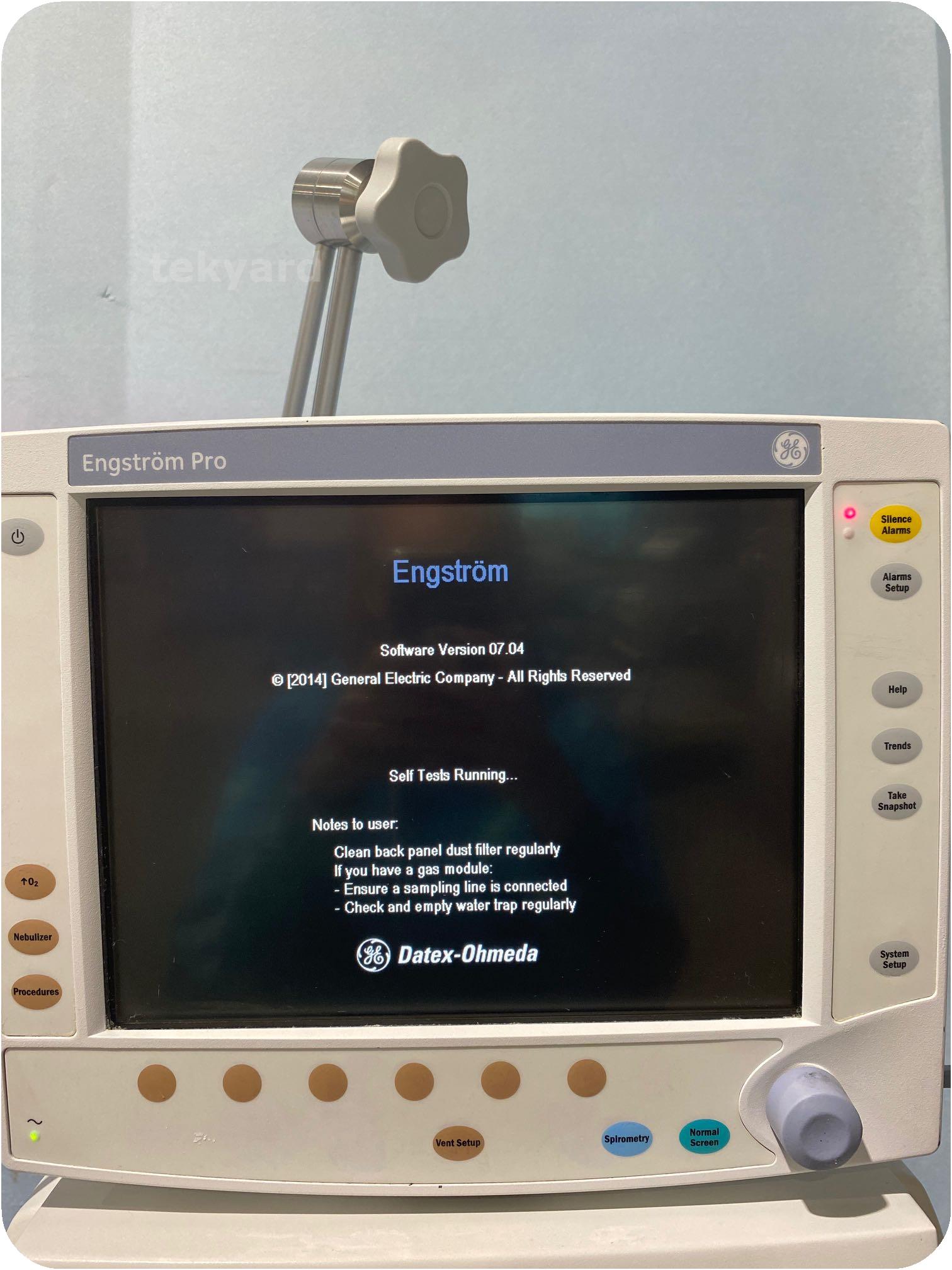 tekyard, LLC. - 326548-GE Datex-Ohmeda Engstrom Pro Ventilator
