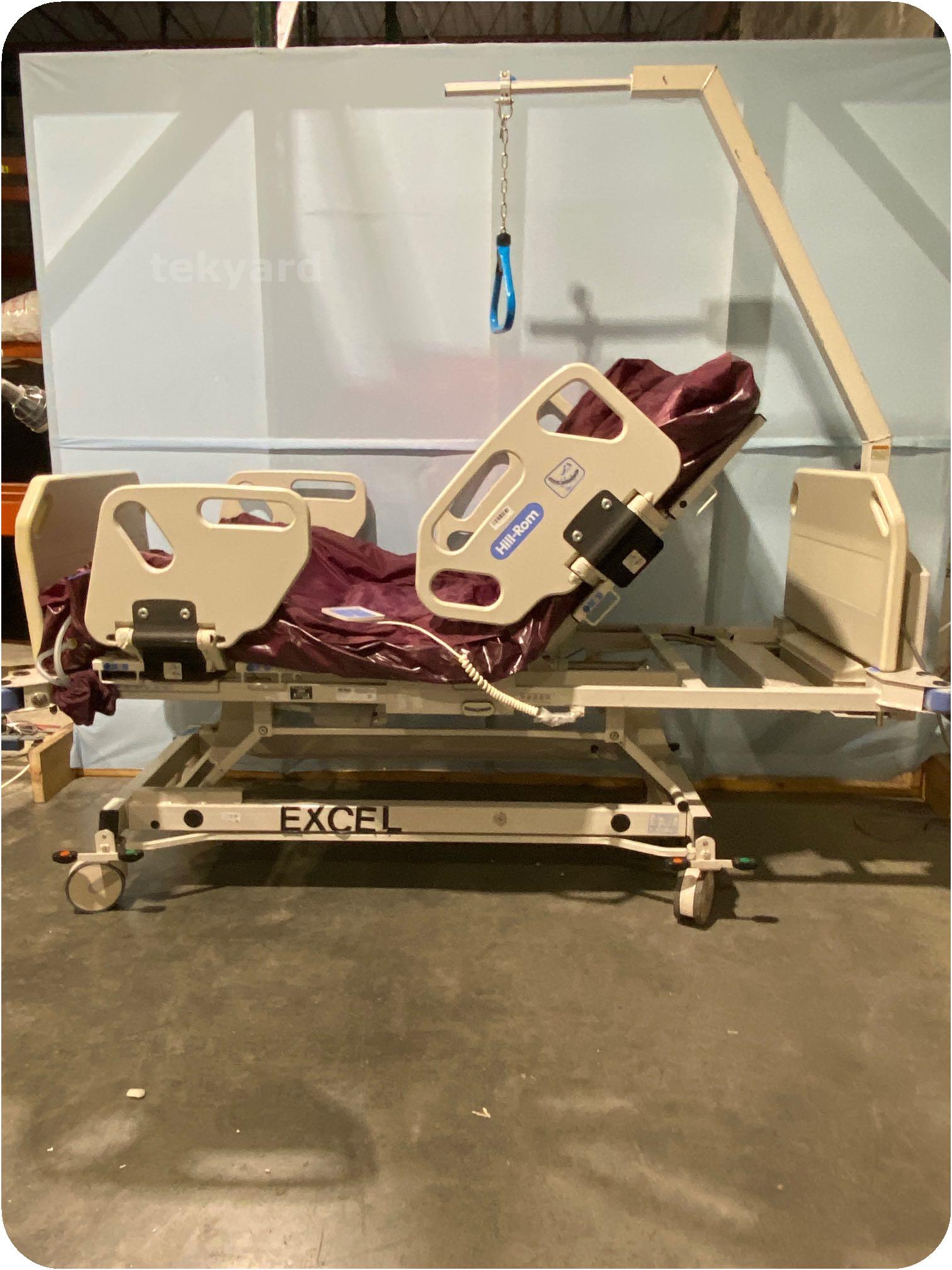 tekyard, LLC. 328570HillRom Excel Care P610BCAP Bariatric Hospital Bed