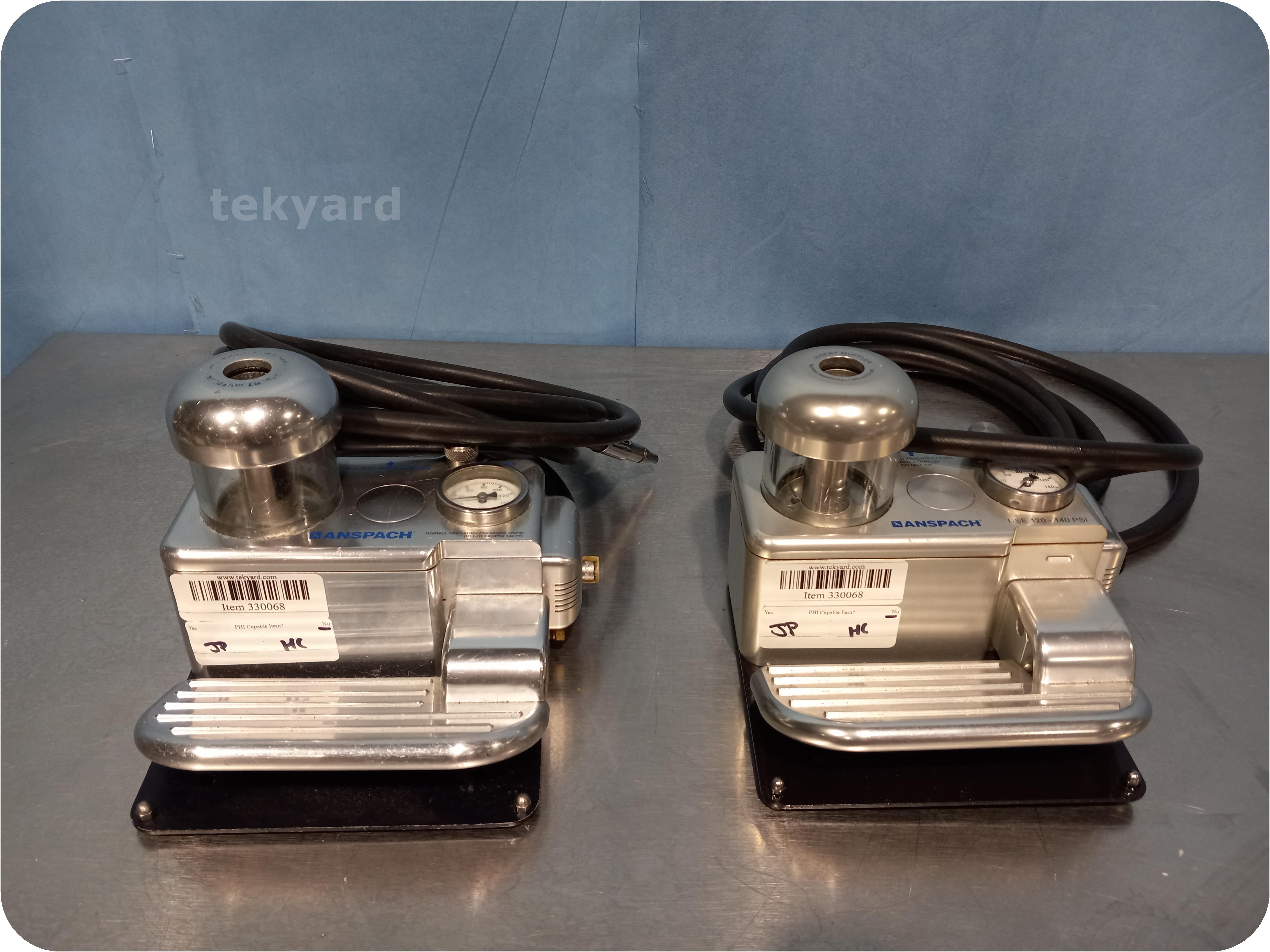 tekyard, LLC. - 330068-Anspach Autolube-III Pneumatic Drill Footswitch