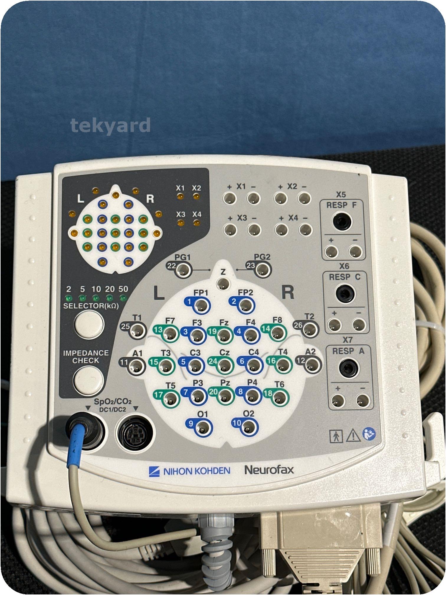 中古アメリカンdj TRIphase tekyard, LLC. - 333629-Nihon Kohden Neurofax JE-921A Amplifier