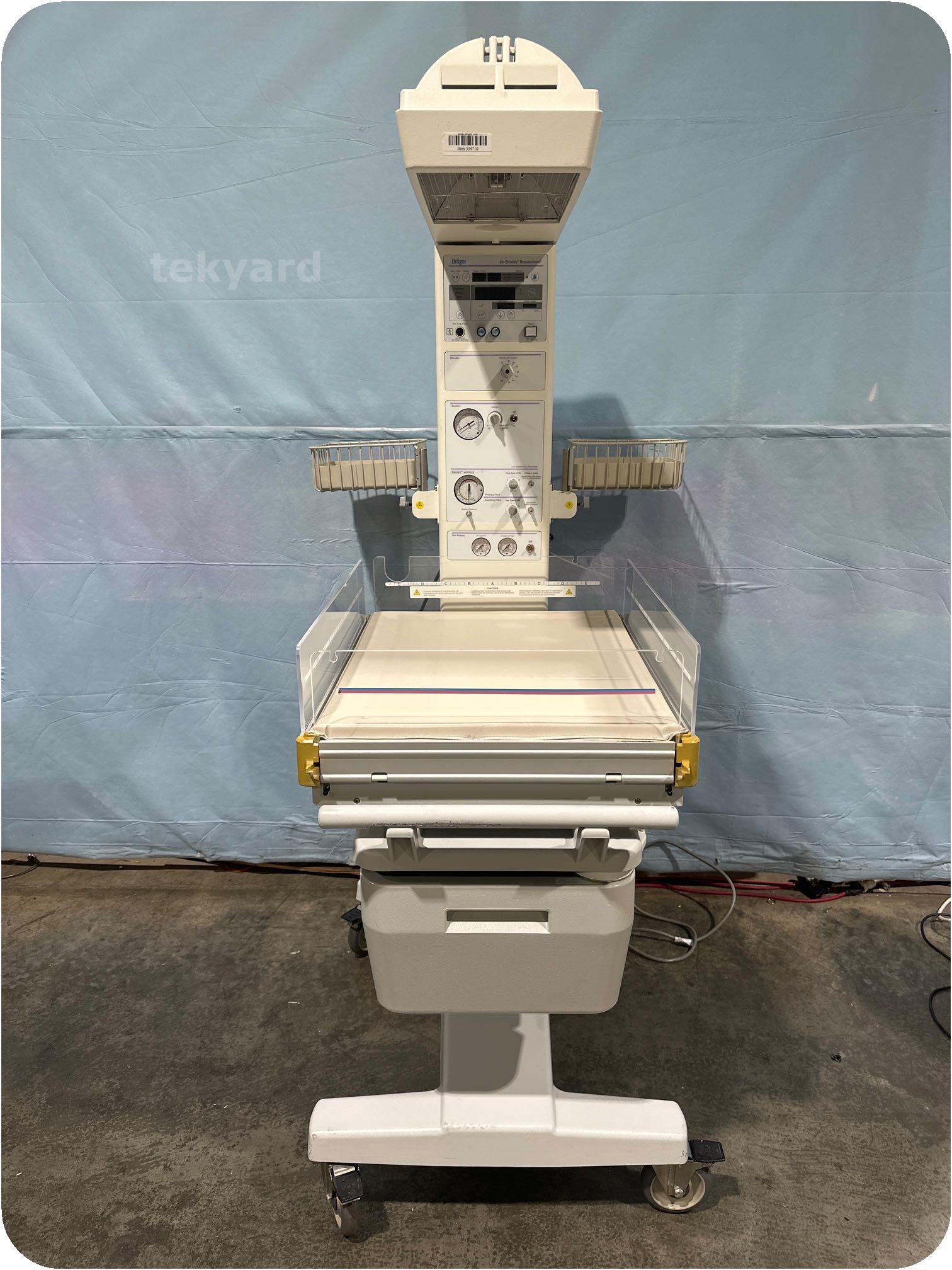 tekyard, LLC. 334710Air Shields Drager 00 RW82VHA1 Resuscitaire