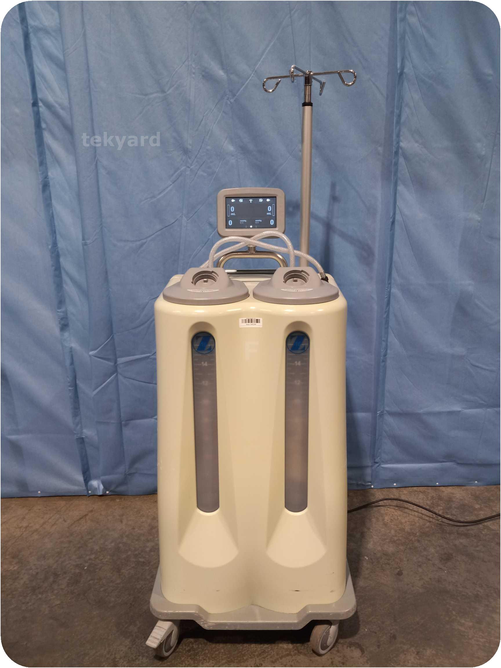 tekyard, LLC. 340294Zimmer IntelliCart Duo Fluid Cart Waste