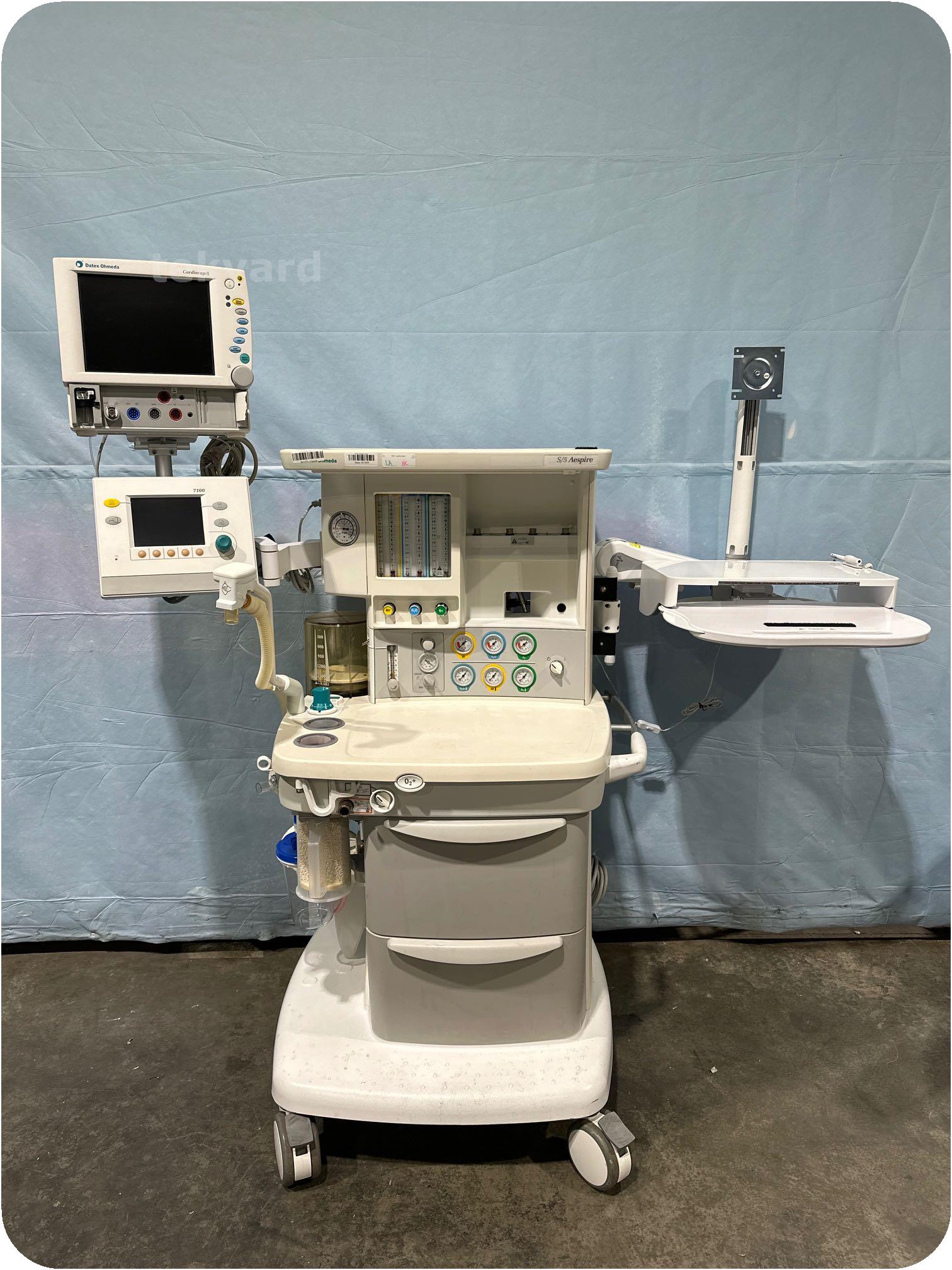 tekyard, LLC. 341449Datex Ohmeda S/5 Aespire Anesthesia Machine