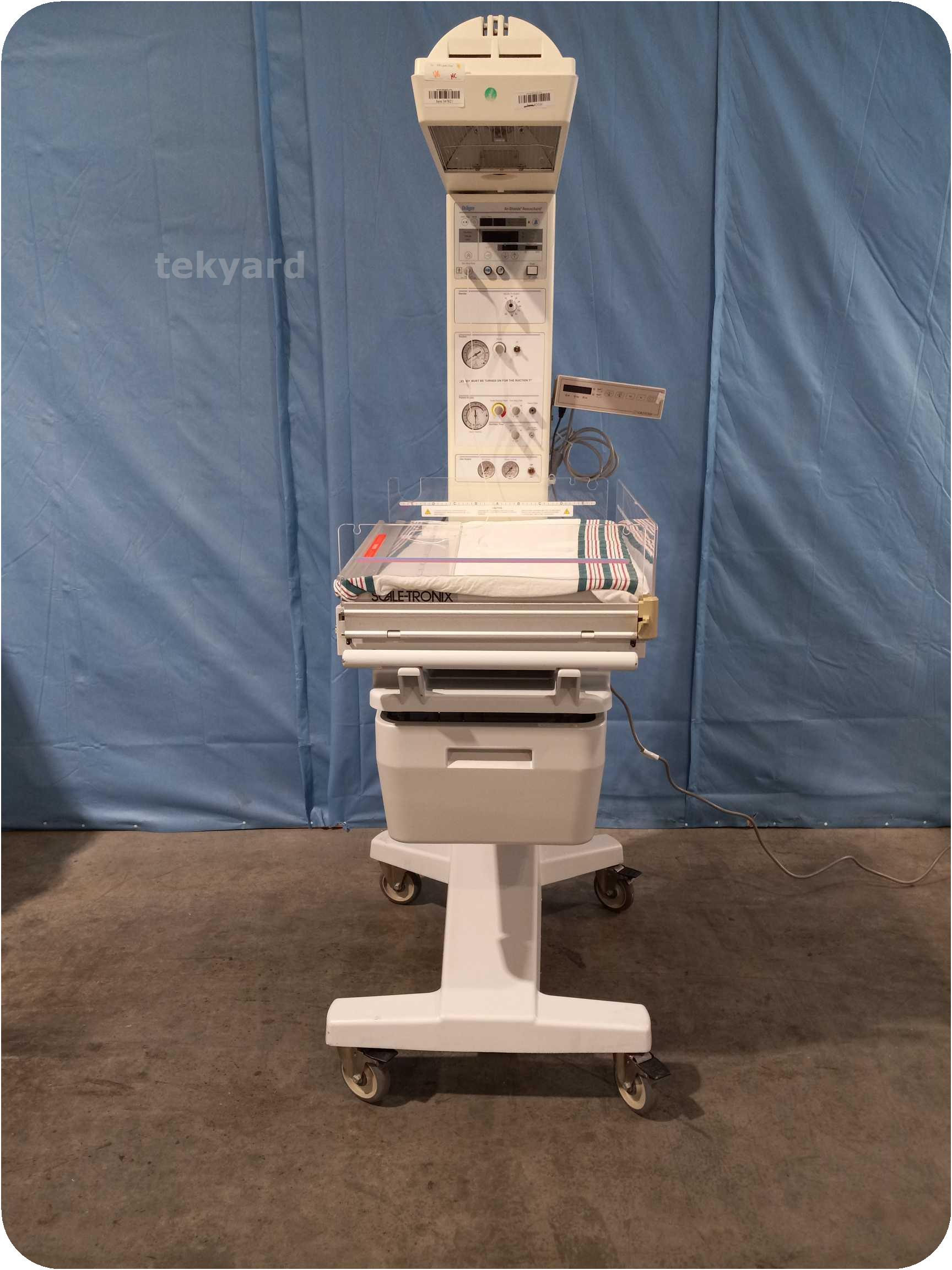 tekyard, LLC. 347821Air Shields Drager 00 RW82VHA1 Resuscitaire