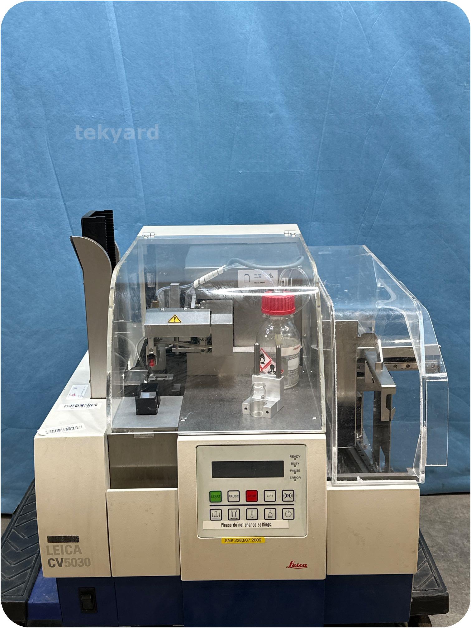 tekyard, LLC. 349384Leica CV5030 Fully Automated Glass Coverslipper