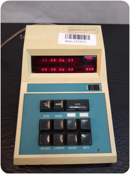 MODULUS DATA SYSTEMS 10-108 DIFFCOUNT DIFFERENTIAL CELL COUNTER ...
